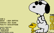 Snoopy: The Cool Computer Game for Atari ST - Loading screen.