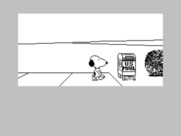 Snoopy: The Cool Computer Game for ZX Spectrum - A mail box...is it of any use?