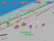 Lock-On for Arcade - Blasting some ground targets...