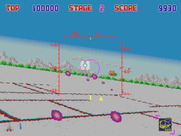 Lock-On for Arcade - On to the next area...