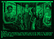 Jinxter for Amstrad PCW - The game begins here.