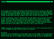 Jinxter for Amstrad PCW - Game introduction.