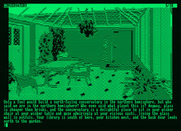 Jinxter for Amstrad PCW - An odd, north-facing conservatory...