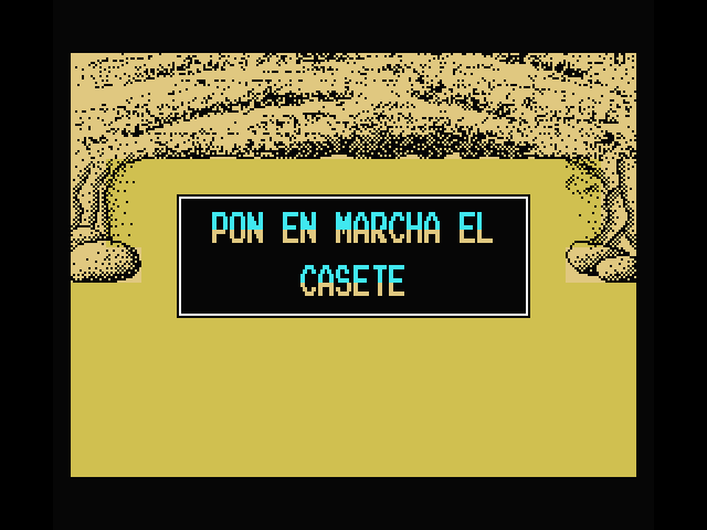 AAARGH! MSX Screenshot: Let's get ready to begin!