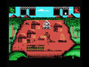 AAARGH! for MSX - Destroying some buildings...