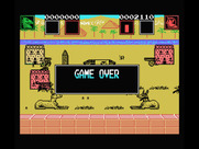 AAARGH! for MSX - Game over.