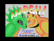 AAARGH! for MSX - Loading screen.
