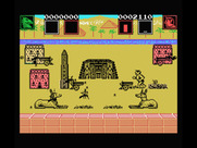 AAARGH! for MSX - Destroying more buildings...
