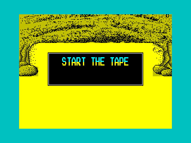 AAARGH! ZX Spectrum Screenshot: Loading the next level...