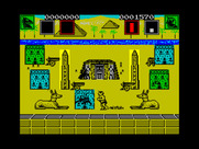 AAARGH! for ZX Spectrum - Smashing buildings in Egypt.
