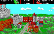 AAARGH! for IBM PC/Compatibles - Second level; smashing a building.