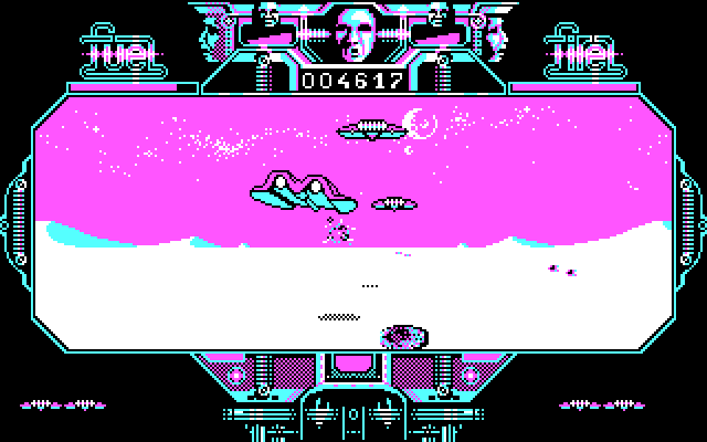 Mach 3 IBM PC/Compatibles Screenshot: Enemy destroyed!