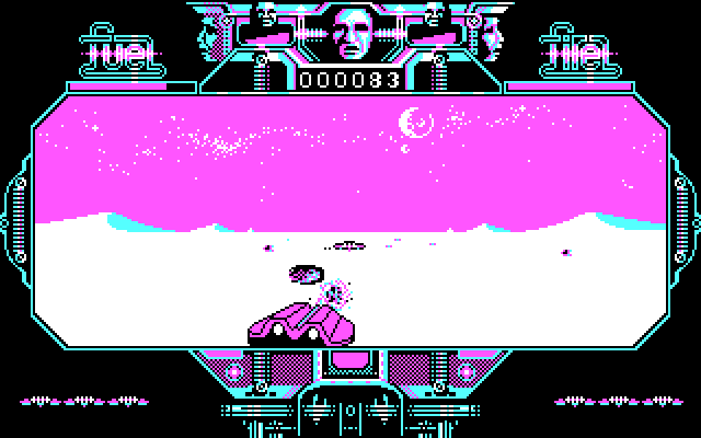 Mach 3 IBM PC/Compatibles Screenshot: Firing on opponents.