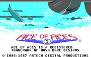 Ace of Aces for IBM PC/Compatibles - Title screen 2.
