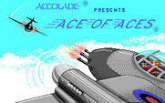 Ace of Aces for IBM PC/Compatibles - Title screen 1.
