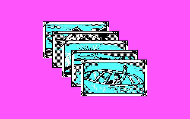 Ace of Aces IBM PC/Compatibles Screenshot: We're ready for takeoff!