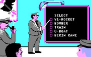 Ace of Aces for IBM PC/Compatibles - First, select a mission...