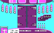 Ace of Aces for IBM PC/Compatibles - The bomber view.