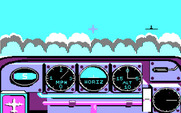 Ace of Aces for IBM PC/Compatibles - The game begins.