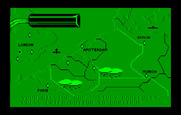 Ace of Aces for IBM PC/Compatibles - Mission map.