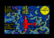 Ace of Aces for Amstrad CPC - Loading screen.
