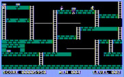 Lode Runner for IBM PC/Compatibles - Gameplay on the second level.
