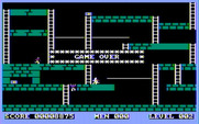 Lode Runner for IBM PC/Compatibles - Game over.