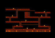 Lode Runner for Amstrad CPC - Game start.