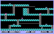 Lode Runner for IBM PC/Compatibles - Starting a game.