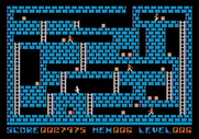 Lode Runner for Apple II - Collecting everything on this level will be tricky!