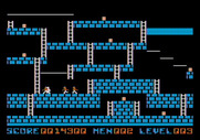Lode Runner for Apple II - Uh oh, I'm trapped!
