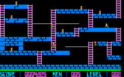 Lode Runner for Sharp X1 - On to the second level.