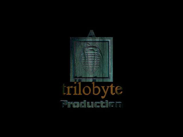 7th Guest, The IBM PC/Compatibles Screenshot: Trilobyte logo screen.