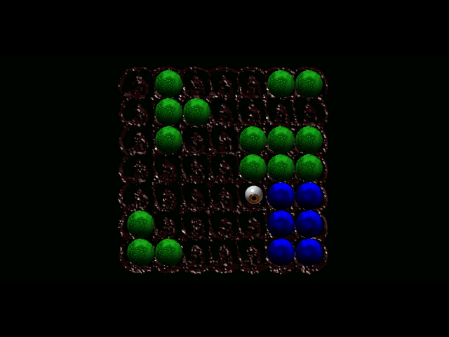 7th Guest, The IBM PC/Compatibles Screenshot: This puzzle is played against the computer...