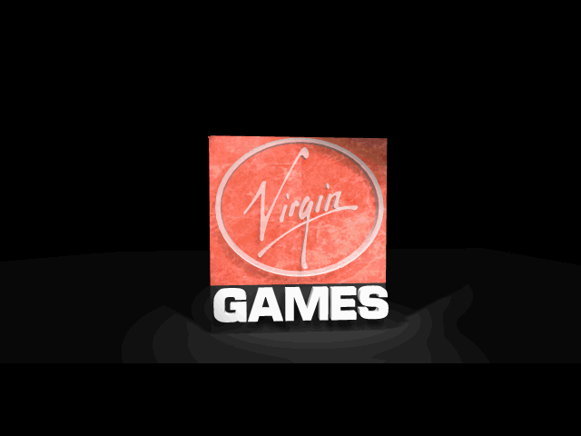 7th Guest, The IBM PC/Compatibles Screenshot: Virgin Games logo screen.