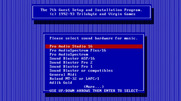 7th Guest, The for IBM PC/Compatibles - Music hardware options (Version 1.3).