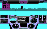 Thunderchopper for IBM PC/Compatibles - Starting the training mission.