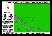 Thunderchopper for Apple II - Use the map to help navigate.