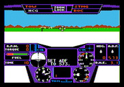 Thunderchopper for Apple II - Training mission start.