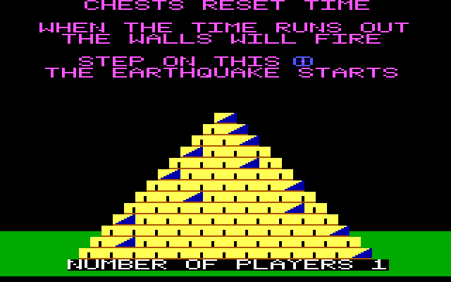 Lost Tomb IBM PC/Compatibles Screenshot: Some game hints...