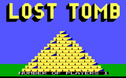Lost Tomb for IBM PC/Compatibles - Title screen.