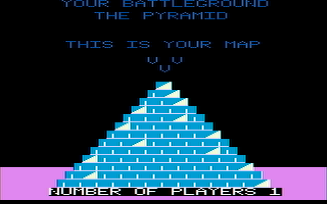 Lost Tomb IBM PC/Compatibles Screenshot: This is your map...