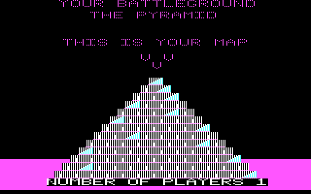 Lost Tomb IBM PC/Compatibles Screenshot: This is the battleground!