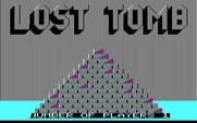 Lost Tomb for IBM PC/Compatibles - Title screen.