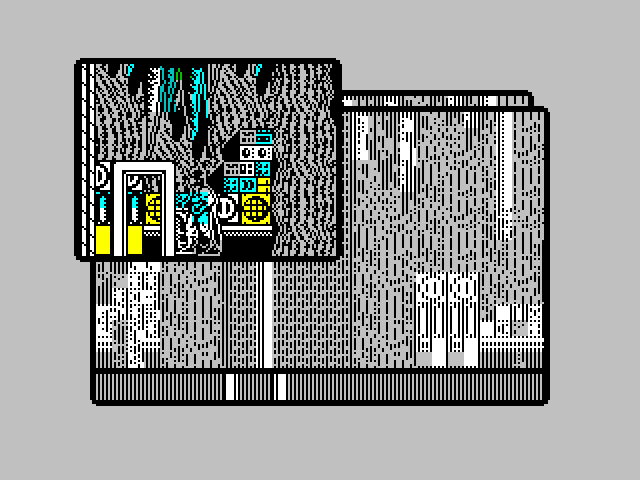 Batman: The Caped Crusader ZX Spectrum Screenshot: Locations open in new panels...