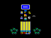Batman: The Caped Crusader for ZX Spectrum - In-game menu.