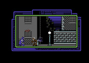 Batman: The Caped Crusader for Commodore 64 - Fighting an opponent.