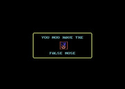Batman: The Caped Crusader for Commodore 64 - I found the false nose!