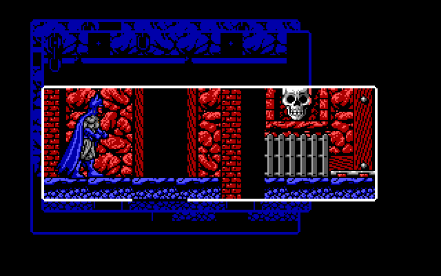 Batman: The Caped Crusader IBM PC/Compatibles Screenshot: A dead end...