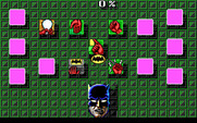 Batman: The Caped Crusader for IBM PC/Compatibles - The inventory and game menu.